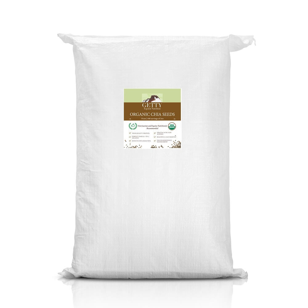 Organic Chia Seeds from Getty Equine Nutrition