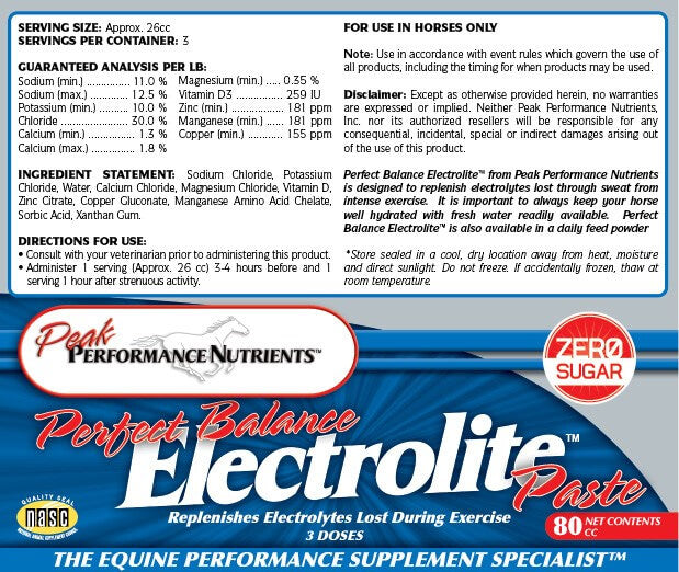 Perfect Balance Electrolite - Powder or Paste