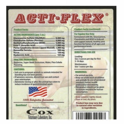 Actiflex Liquid label