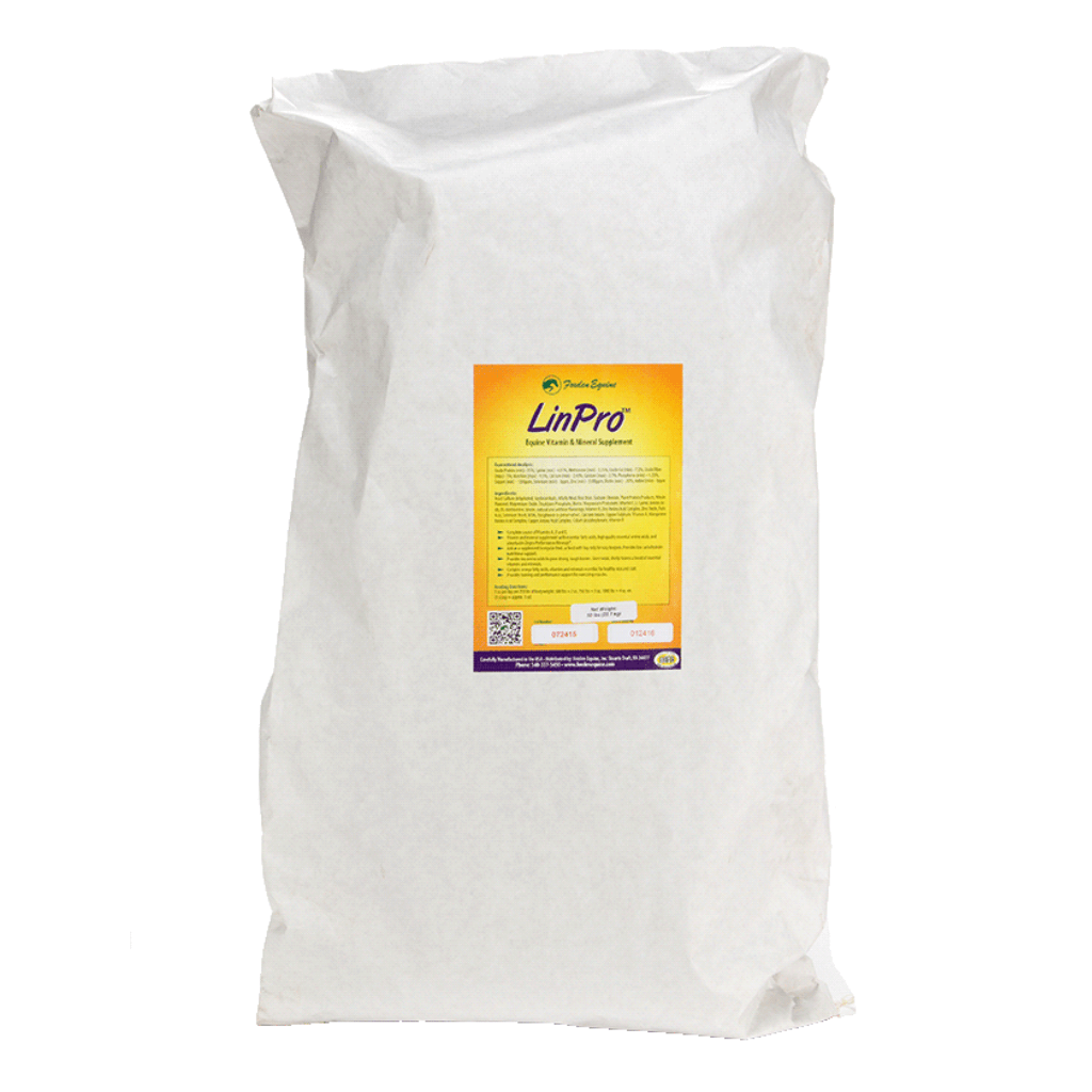 LinPro™ - 50 lb Bag - Equine Vitamin & Mineral Supplement for Performance & Adult Horses