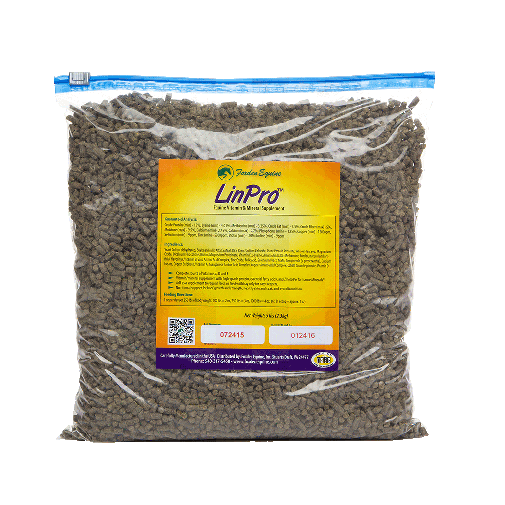 LinPro™ - 5lb Bag Equine Vitamin & Mineral Supplement for Performance & Adult Horses