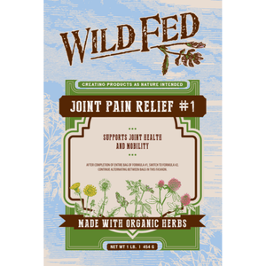 Wild Fed Organic Herbal Joint Pain Relief for Horses - Formula 1