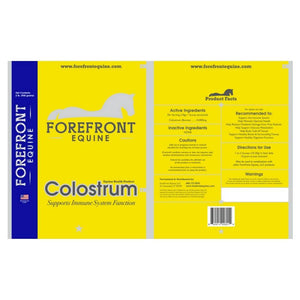 Colostrum label