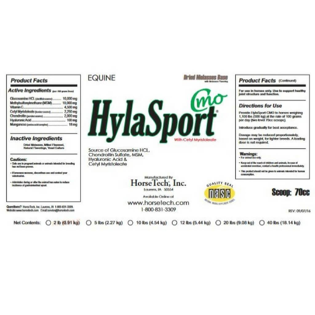 HylaSport CMO label