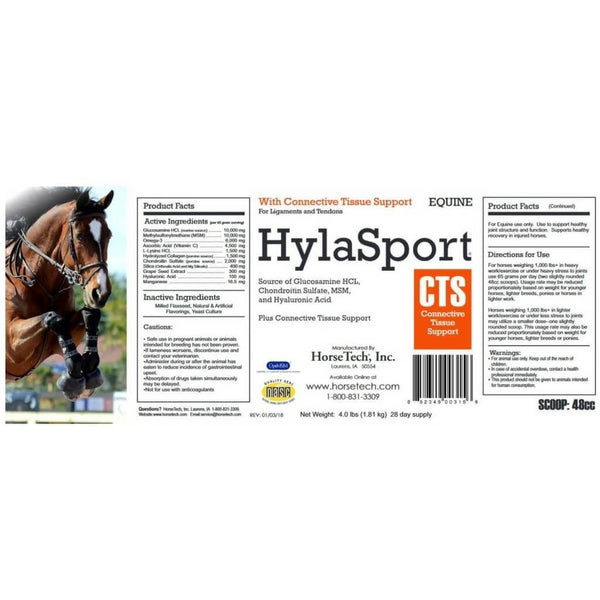 HylaSport CTS - Special pricing! - Getty Equine Nutrition, LLC