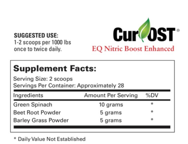 CurOst EQ Nitric Boost Enhanced