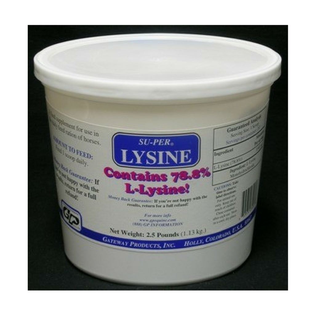 Su-Per Lysine for Horses 78.8% pure L-Lysine